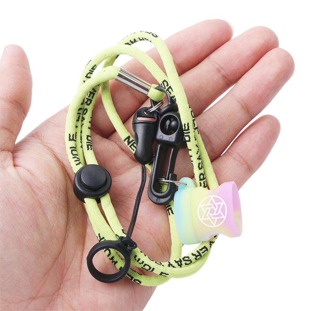 Vape Ring - Universal Anti-Drop Silicone Anel Lanyard, Colar