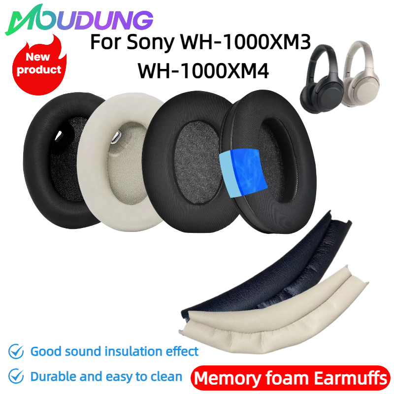 Sony Headphone Wh-1000Xm4 - Mooldung substituição earpads bandana para sony