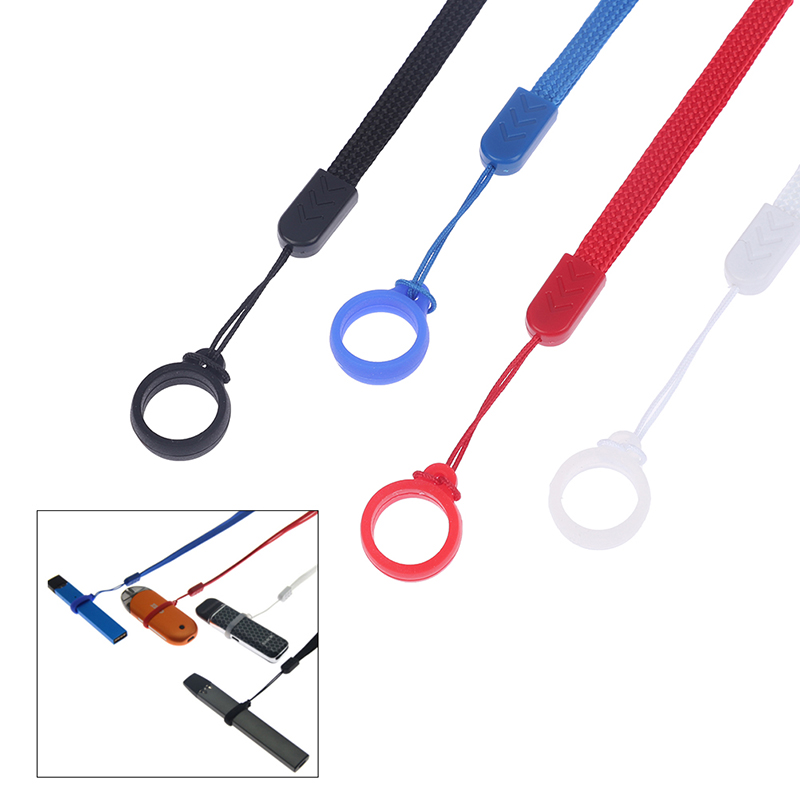 Vape Ring - Cigarro eletrônico portátil Silicone Ring Lanyard,