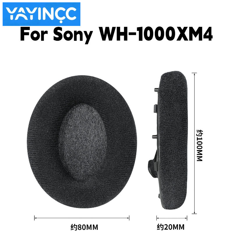 Almofadas de flanela de substi - Sony Headphone Wh-1000Xm4 avaliação e preço