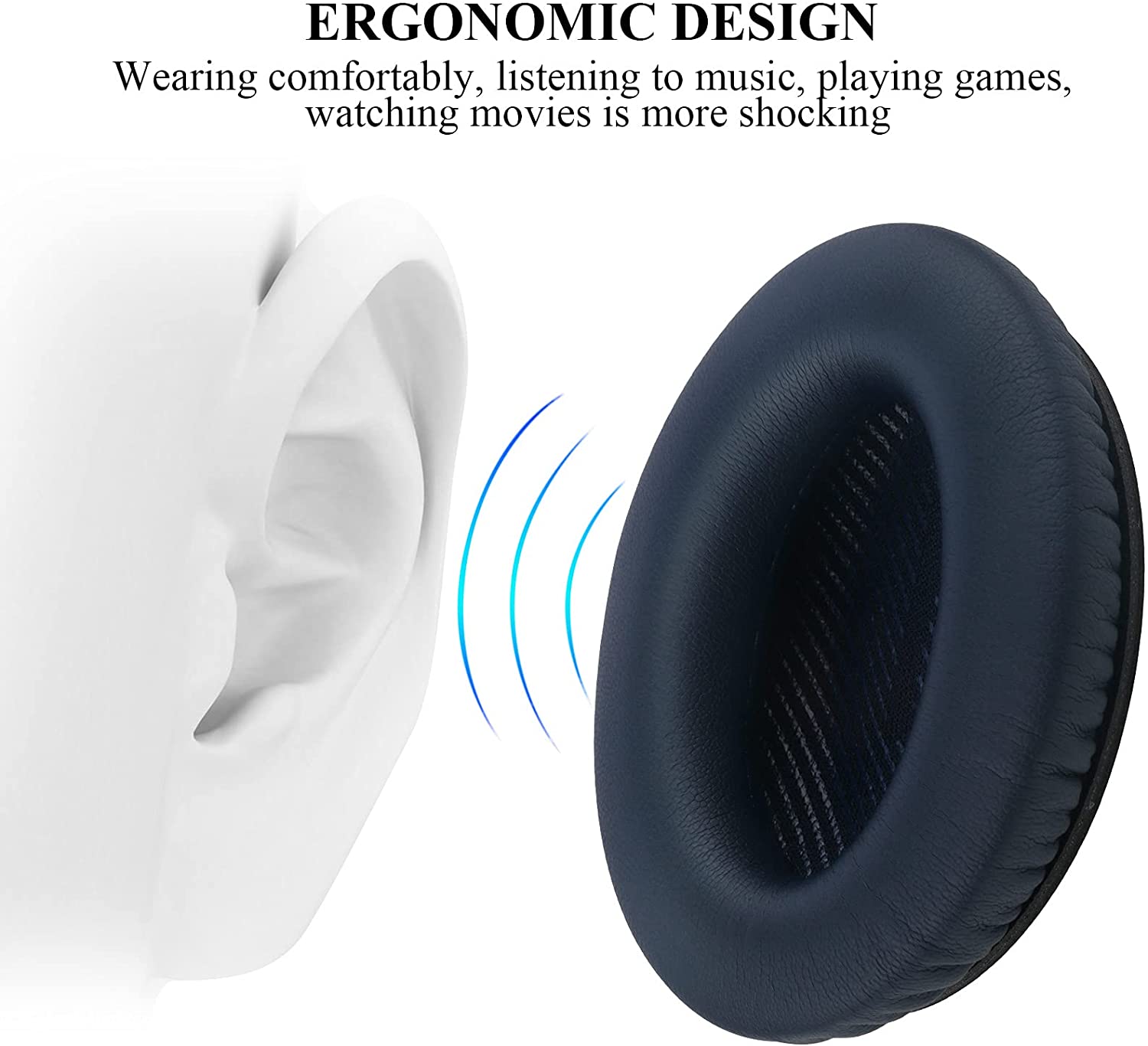 Almofadas de ouvido qc35 para  - Bose Headphone Qc45 avaliação e preço