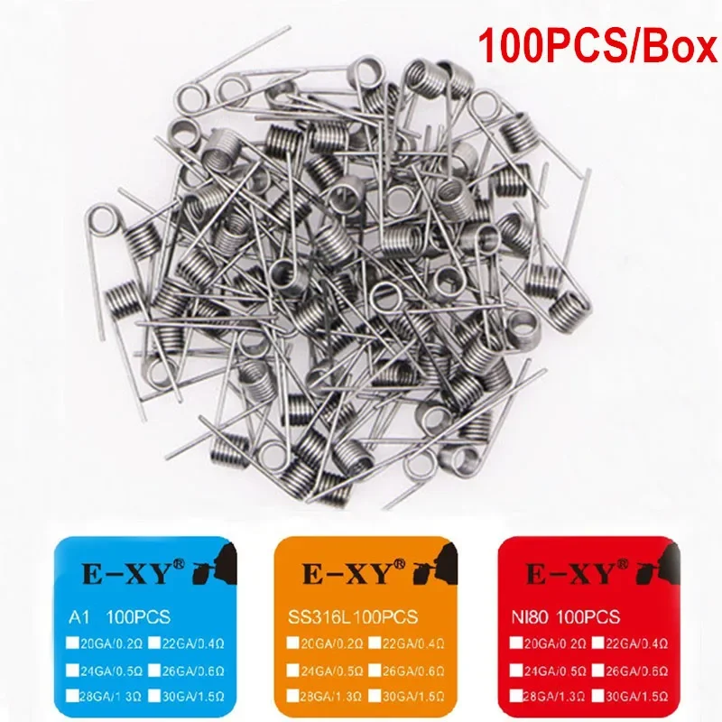 100 pçs/caixa bobina pré-const - Coil Building Kit avaliação e preço